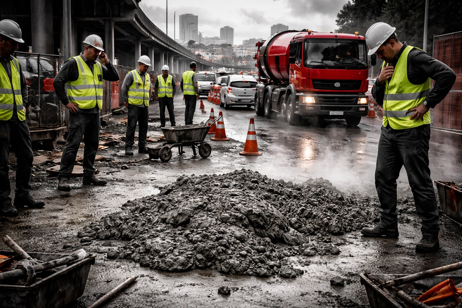concrete mixer delivery Liverpool
