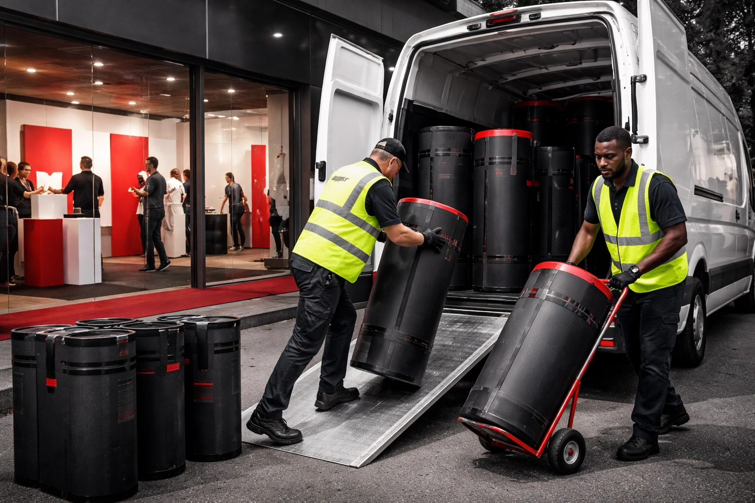 pop-up display Reading