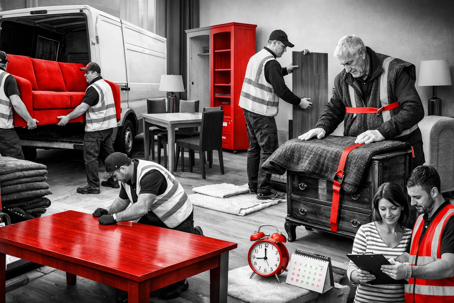 furniture courier UK